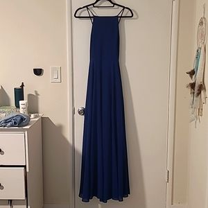 Royal Blue Lulu's Floor Length Dress
